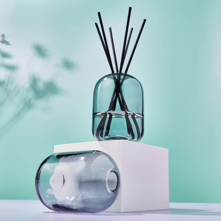 Dreamy Ginger Reed Diffuser in Inky Grey Hera