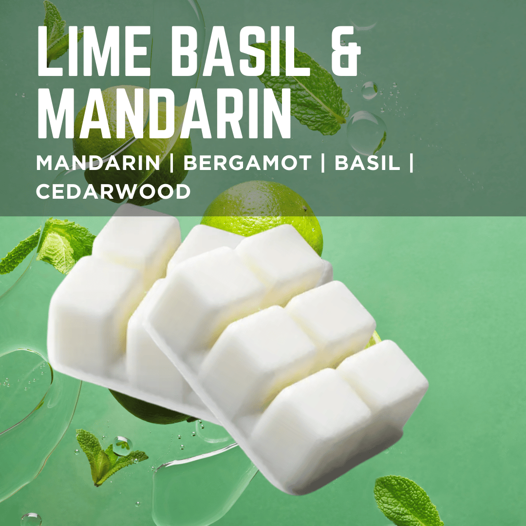 Lime, Basil and Mandarin Wax Melts